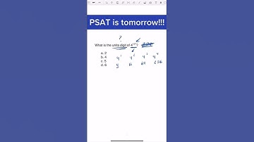Unit digit of an exponential number