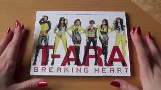 Unboxing T-ARA 티아라 1st Korean Studio Album Repackage Breaking