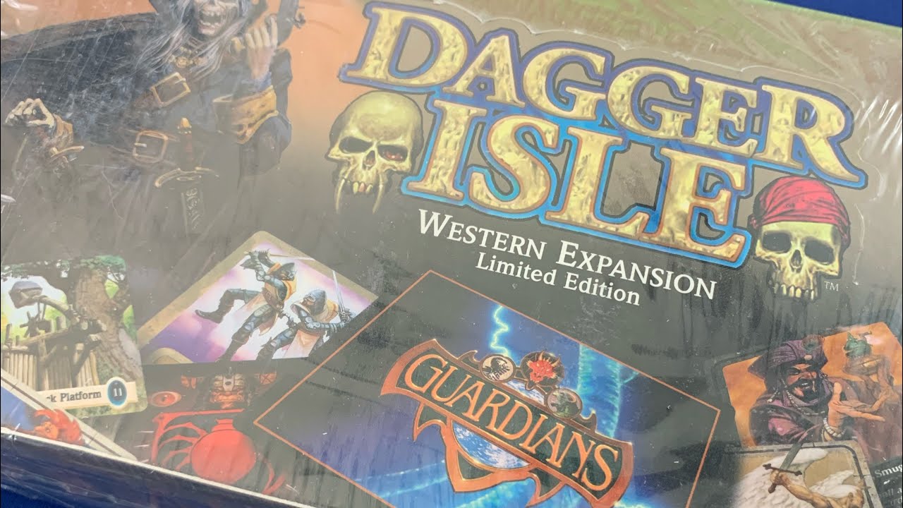 Guardians CCG Unboxing! Booster box of Dagger Isle xpac! Card Game Necromancy Black Friday Bonus!