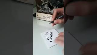 Sevda Ismine Kaligrafi Güzel Yazı Name Calligraphy Beautiful Font