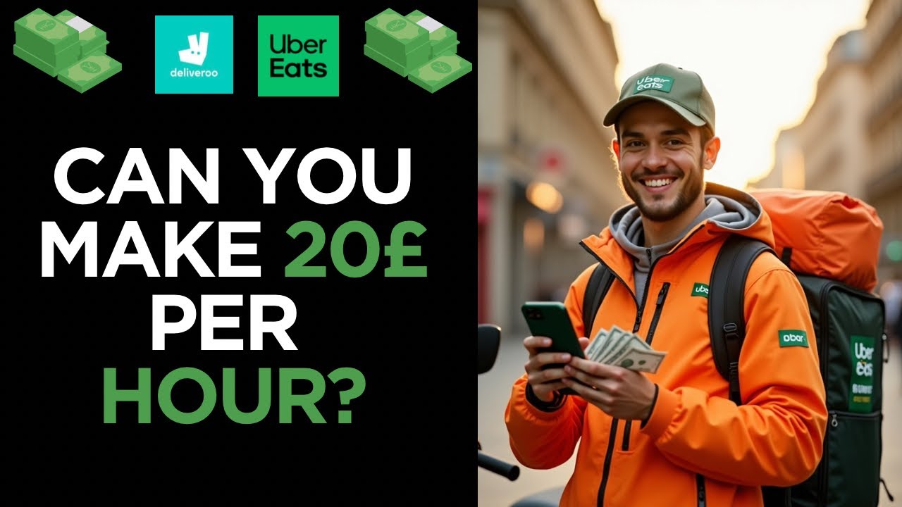 Making MONEY on A Monday Evening on UBER EATS/DELIVEROO - Food Delivery UK