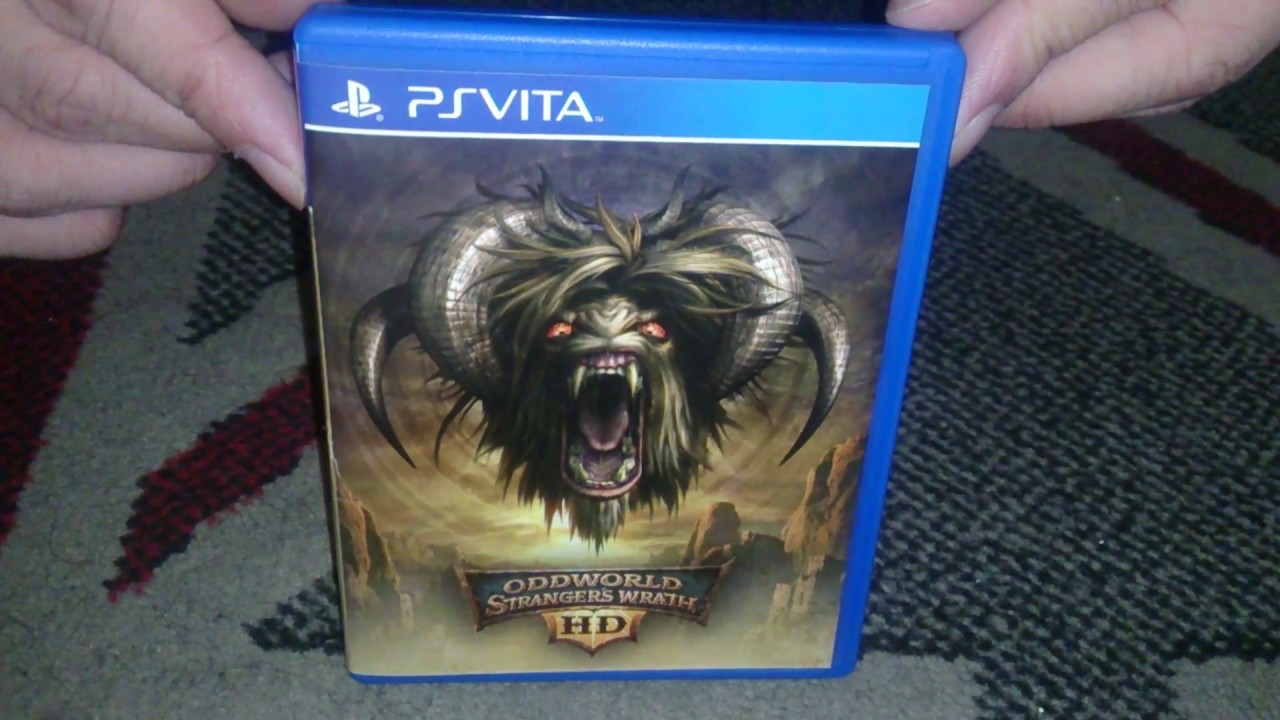 Nostalgamer Unboxes Oddworld Strangers Wrath HD On Sony Playstation
