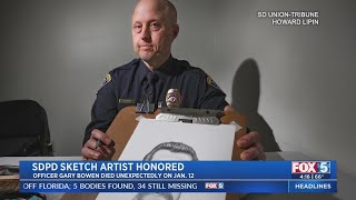 Beloved San Diego Officer, A Talented Sketch Artist, Laid To Rest At 49
