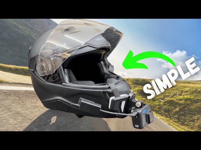 can you have a go pro on your motorcycle helmet Mount for GoPro, Chin Strap Attachment with Extension J Hook Dirt Bike Holder Mounting Accessories for Max Hero 13 12 11 10 9 8 Insta360 X5 How to Put on a