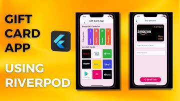 Gift Card App Tutorial using RIVERPOD State-Management | Flutter
