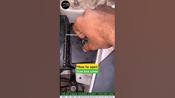 How to open fuse box cover 🛠️😱 #carseatquicky #carmechanic #caraccessories #shorts #carparts