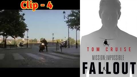 Mission Impossible Fallout (2018) | Police Chase Ethan | Hollywood | Top Bike Action