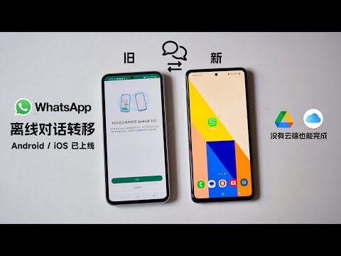 WhatsApp 离线转移对话实际操作