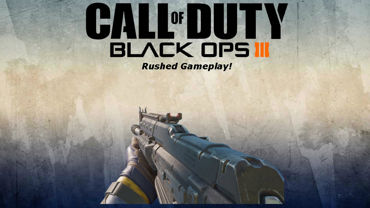Bo3 Rushing Gameplay On Fringe YouTube