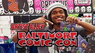 Baltimore Comic-Con Artist Alley Experience
