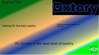 Call of Duty: Modern Warfare 3 fourdeltaone PC (Dxtory Quality Test)