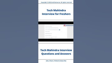 (Updated) Tech Mahindra Interview For Freshers #techmahindra #interview