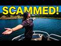 This is what happens when you buy a boat from Facebook marketplace