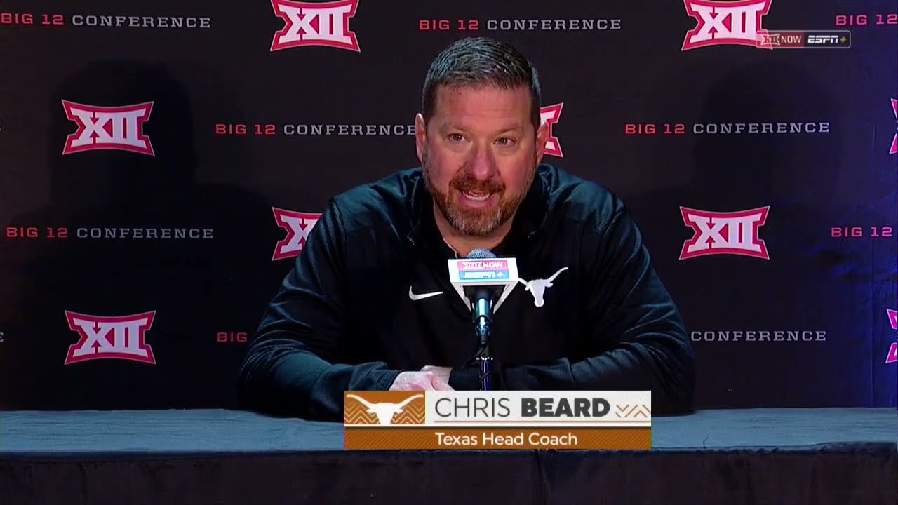 2021-22 Big 12 MBB Media Day Texas Chris Beard