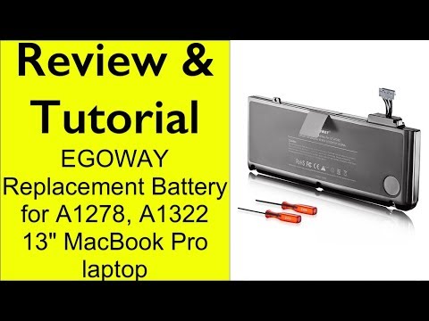 Review & Installation of EGOWAY battery How to replace battery on 13
