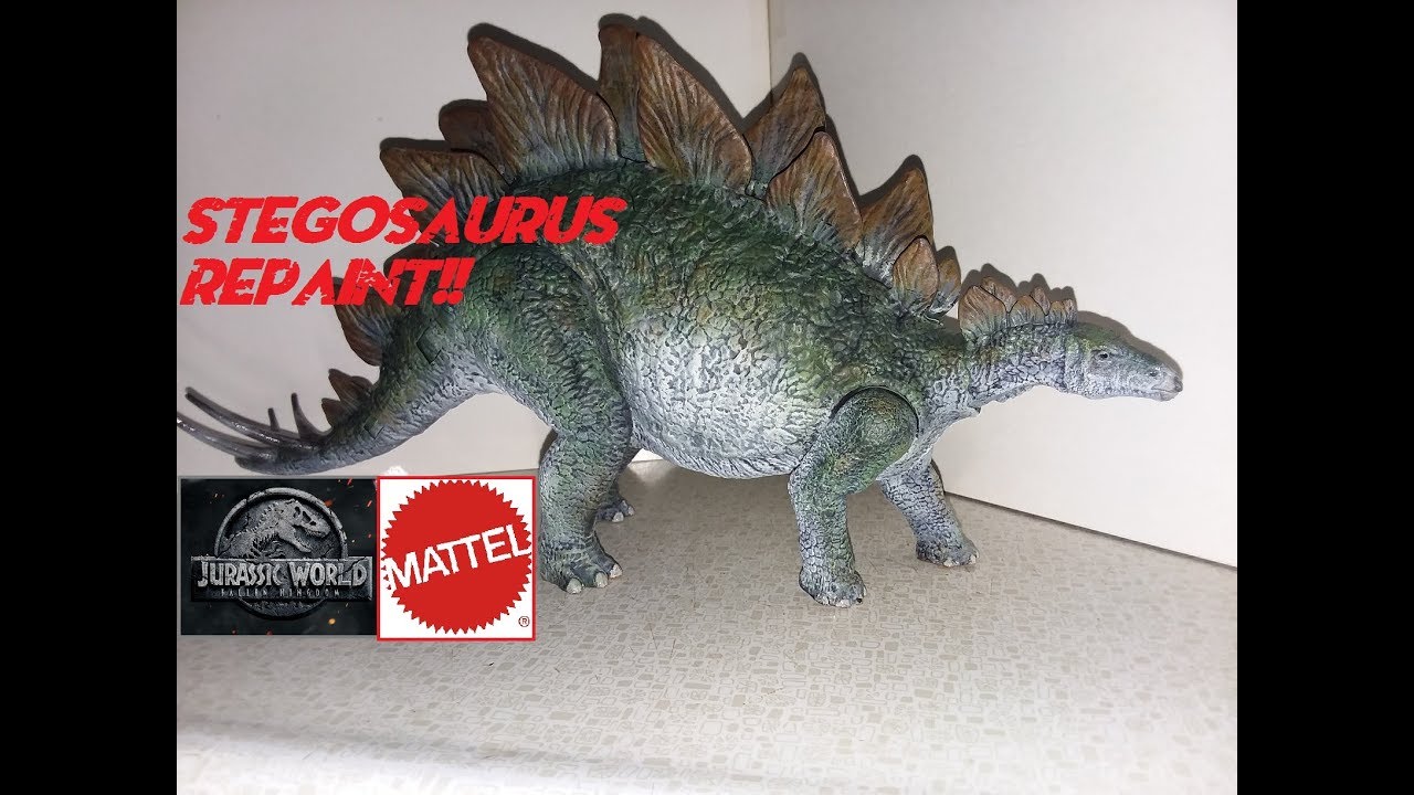 jurassic world mattel stegosaurus
