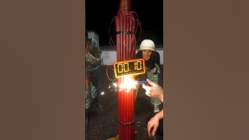 This is what a $100,000 firework looks like…