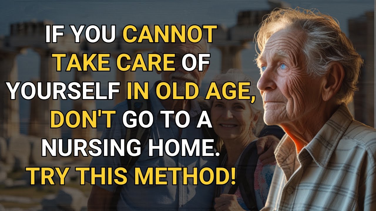 Even as You Age and Can No Longer Take Care of Yourself, Don't Rush into a Nursing Home