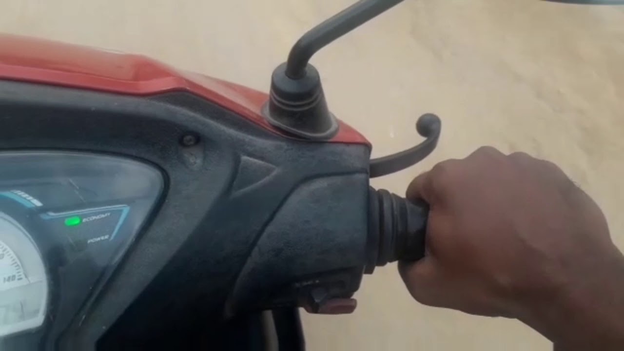 Accelator tips for scooty