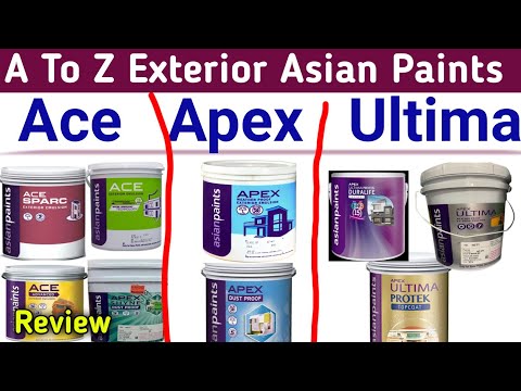 All Asian Exterior Paints Review | Asian Paints Ace Apex