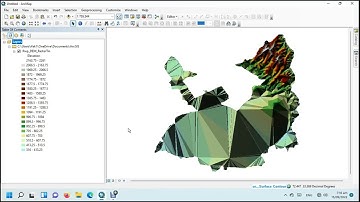 How to convert TIN to contour in ArcGIS