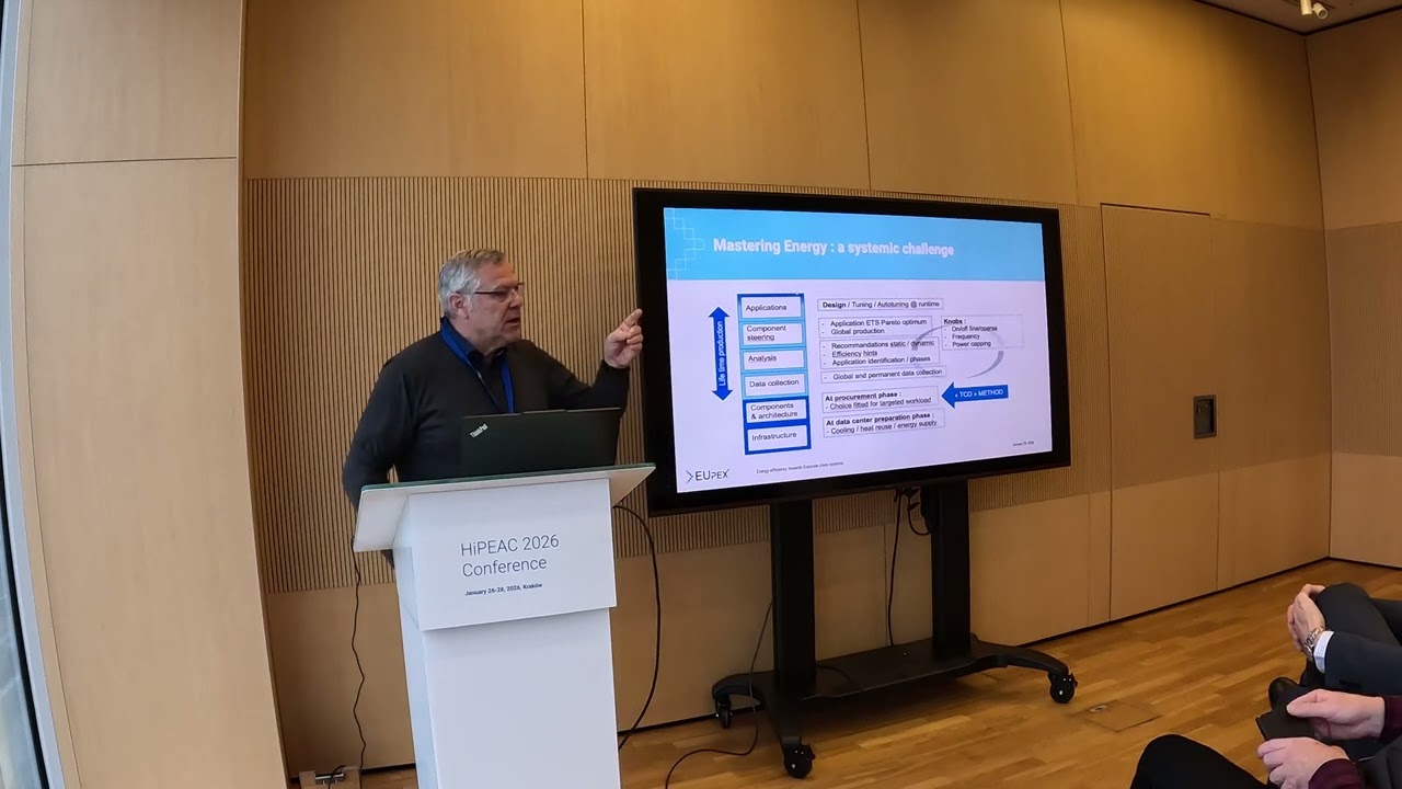 EUPEX Workshop - Eric Boyer - Energy Efficiency Towards Exascale Class Systems