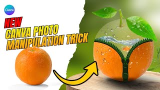 Create a Surreal Photo Manipulation in Canva | NEW TRICK