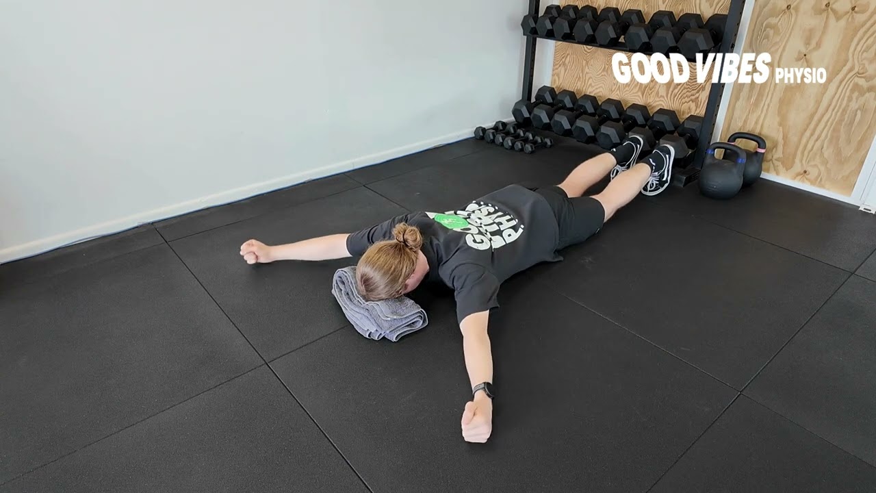 Prone T, Y, I Raises – Upper Back & Shoulder Stability Exercise Series