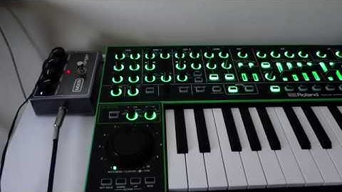 Roland System 1 & MXR Flanger M117R