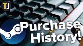 How to View Your Purchase History in Steam