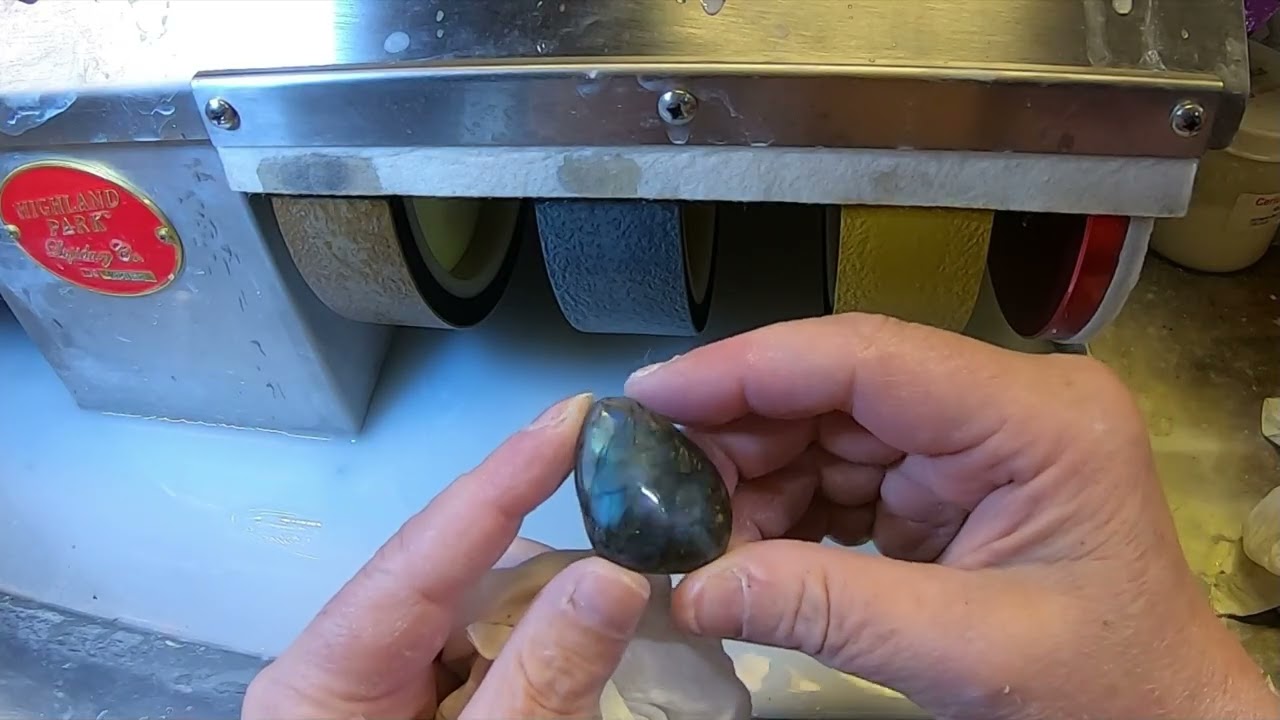 Cutting Labradorite
