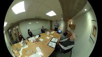 What can we learn from Shoes? - Public speaking by Geoff Peters in 360 degree virtual reality