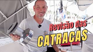 Como funcionam as CATRACAS de um VELEIRO?