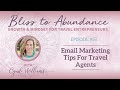 Email marketing tips for travel agents