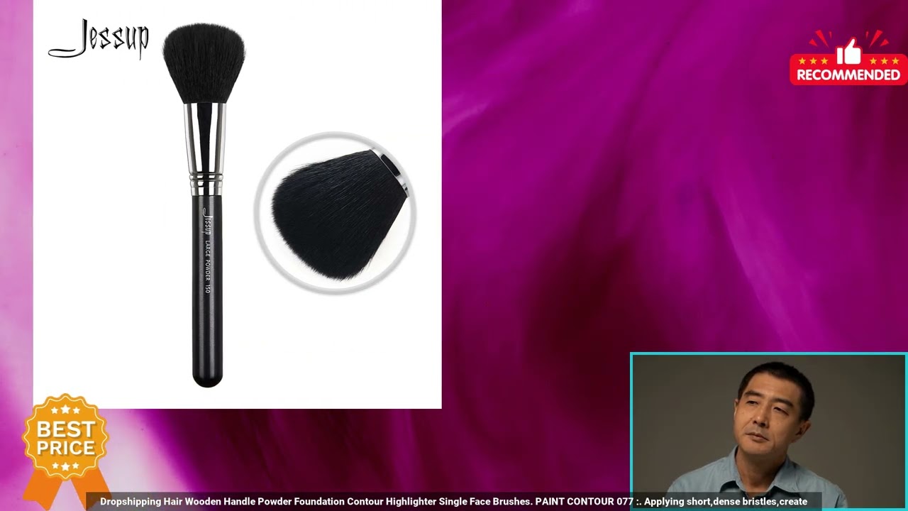 2251832563342406 Jessup Face brush Makeup brush Powder Blush Foundation Contour Blendin