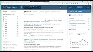 Celebrity A3 - Literature Search Using Dimensions.ai Wealth
