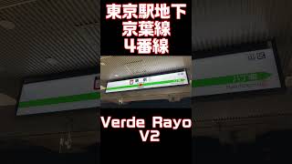 JR東京駅地下京葉線４番線発車メロディー