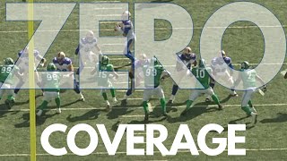 Cover Zero Defensive P Coverage In Cfl And Football