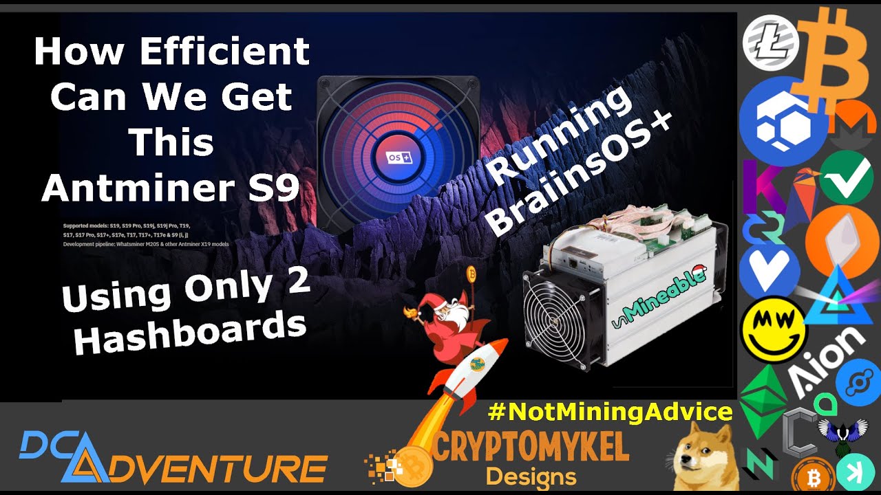 Hardware Update - BraiinsOS+ on the Antminer S9 with 2 Hashboards: How Efficient Can We Get It?