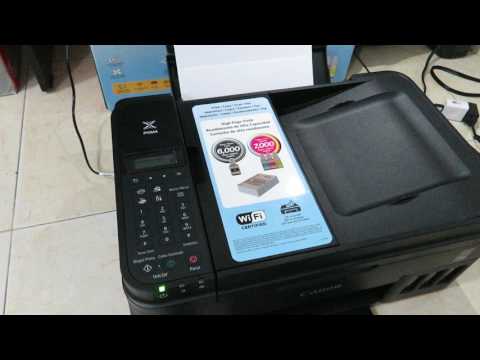 Configuración Lan inalámbrica y Conexión Directa,Canon Pixma G4100. -  YouTube