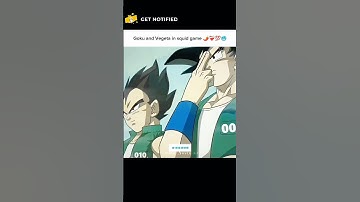 What if Goku and Vegeta in squid game 🌶️❤️‍🩹💯🥶🥶 #goku #vegeta #squidgame #squidward #dragonball