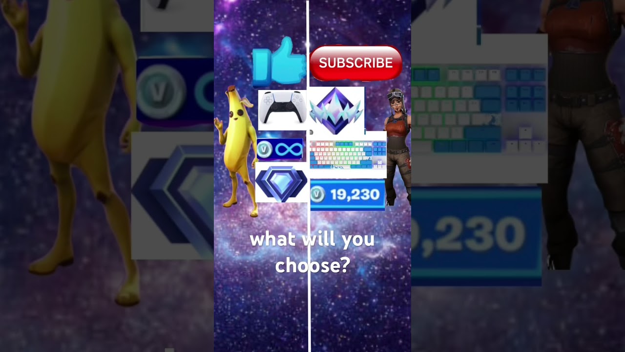 what will you choose? 