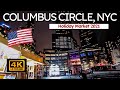 4K Columbus Circle Holiday Market 2021 - New York City