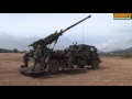 CAESAR 155mm 6x6 wheeled self propelled howitzer Nexter Systems France French defense industry