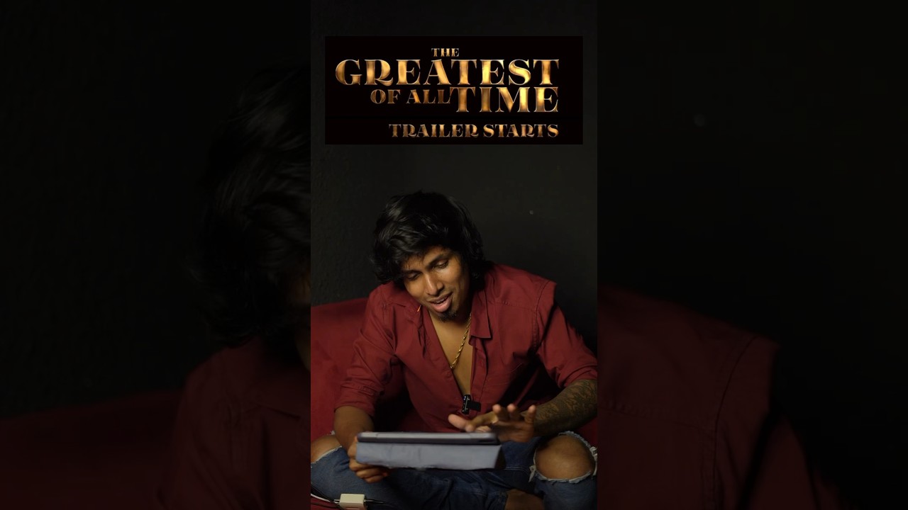 GOAT reaction video 🔥 Thalapathy 🔥 