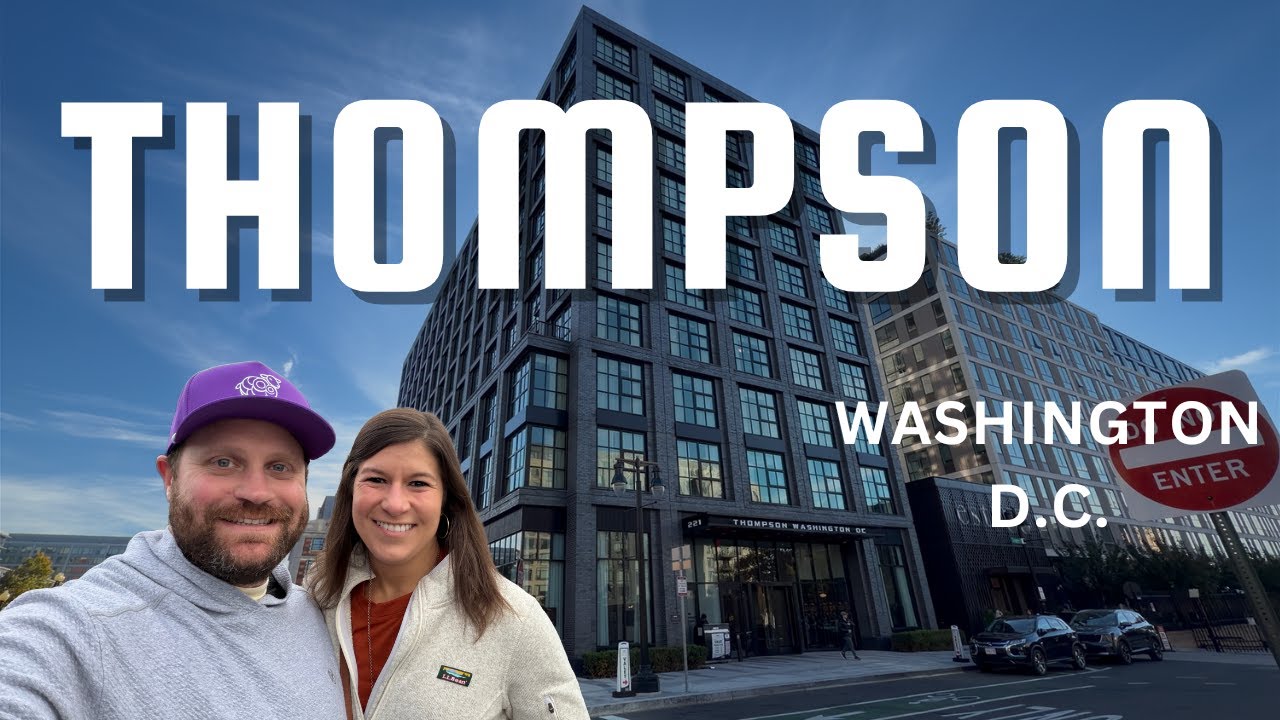 My New Favorite Hotel in DC: Thompson Washington DC Full Review - YouTube
