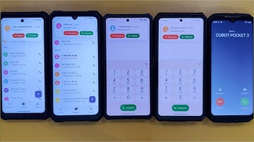 FIVE 5 BIG RUGGED INCOMING CALLS DOOGEE S CYBER IIIF150 RAPTOR ULEFONE ARMOR X31 PRO CUBOT KINGKONG