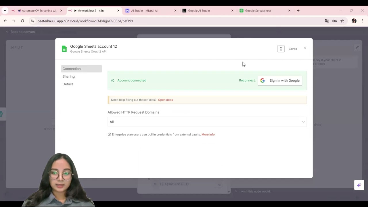 Tutorial Automate CV Screening with AI Candidate Analysis (N8N)