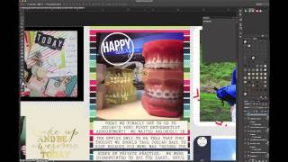 Project Life Week 8 - a Hybrid Layout by Traci Reed