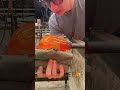 Glass Orb with Fire Inside